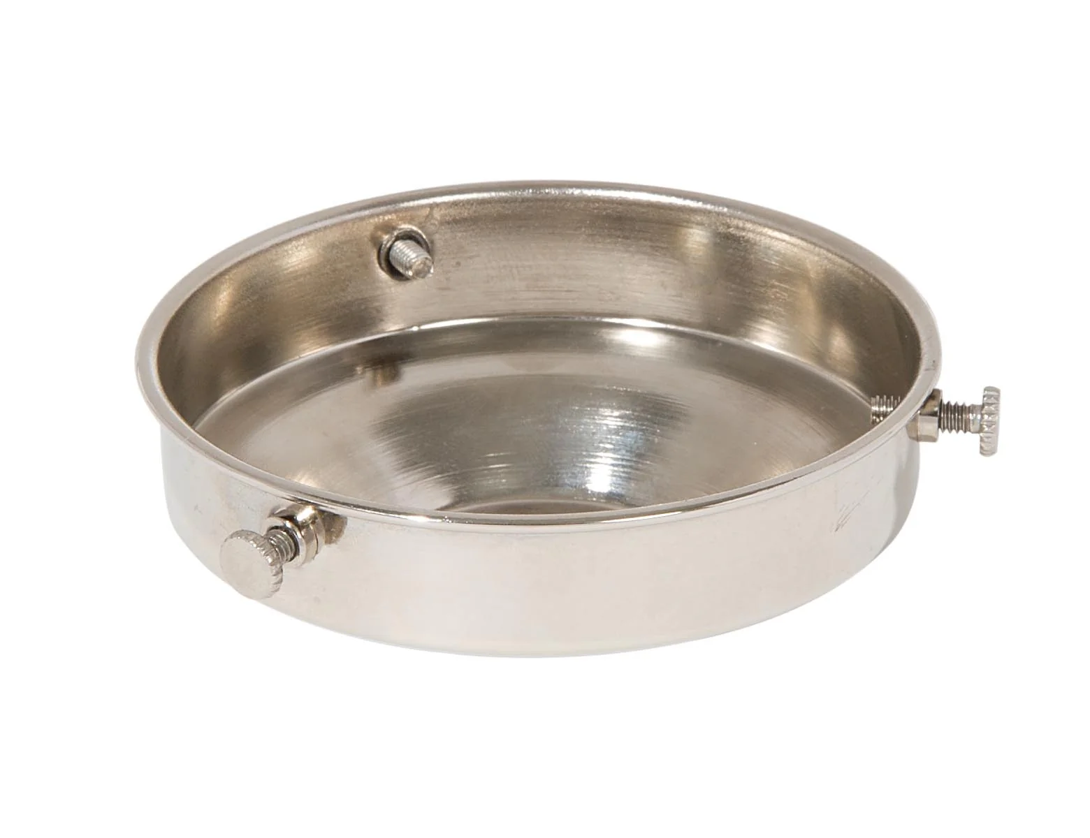 3-1/4 Inch Fitter Polished Nickel Brass Shade Holder (10744N) - Image 2