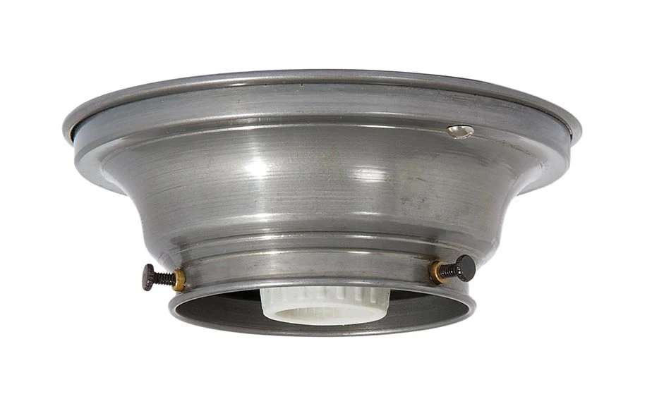 3-1/4 Inch Fitter Wired Unfinished Steel Flush Mount Fixture (69450S)
