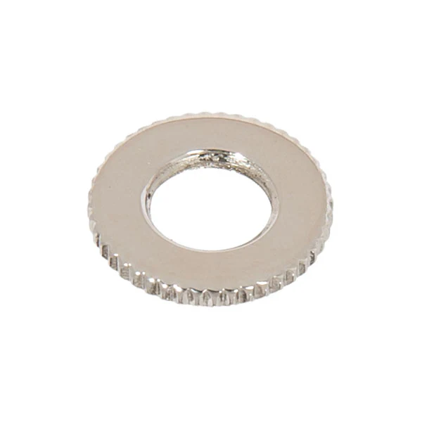 3/4" Diameter Knurled Locknut, Nickel Plated Finish (20720N)