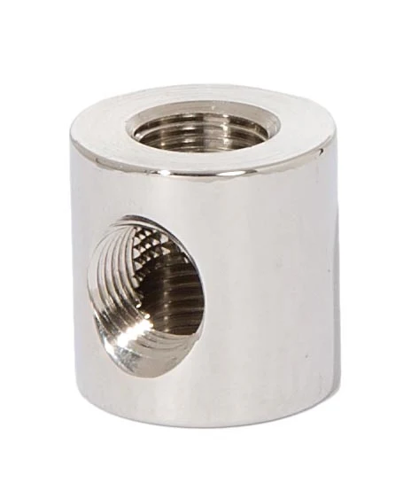 3/4" Tall Brass Armback, 1/8F Tap, Polished Nickel (21148N)