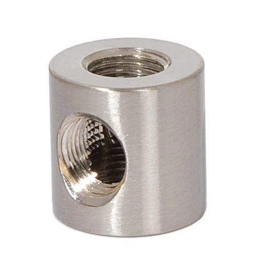 3/4" Tall Brass Armback, 1/8F Tap, Satin Nickel (21148SN)