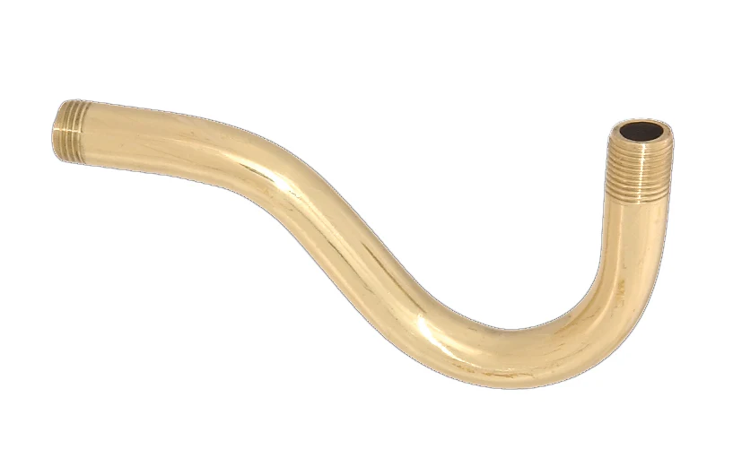 3 5/8" Brass Pin-up Bent Lamp or Fixture Arm (12060U)