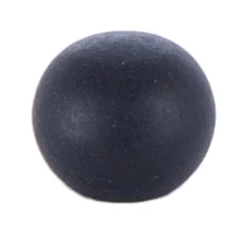 3/8" diameter Finish Painted Brass Canopy Ball Nut, Tap 8-32F (21001BK)