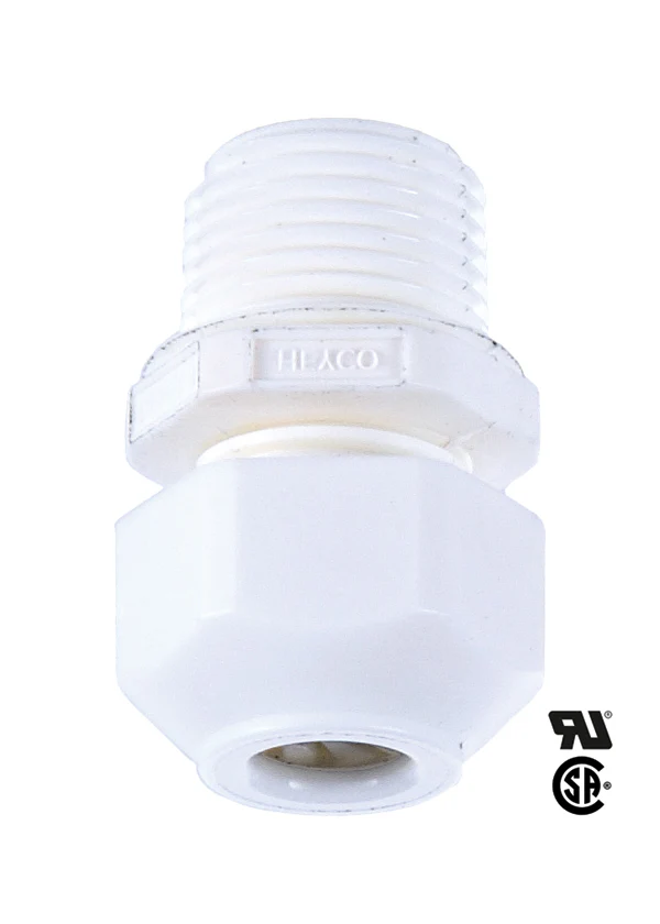 3/8M White Large Cord Grip Bushing (26925)