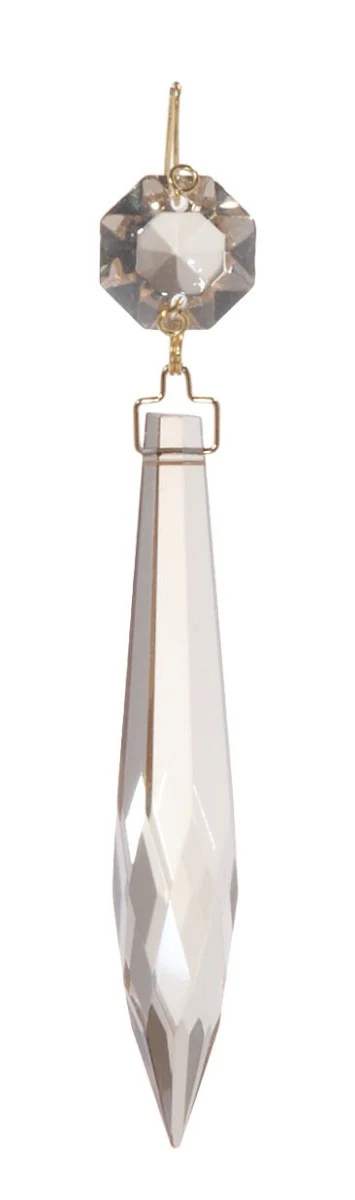3" Champagne U-Drop Lamp Prism, ~4-1/4" overall length (55030C)