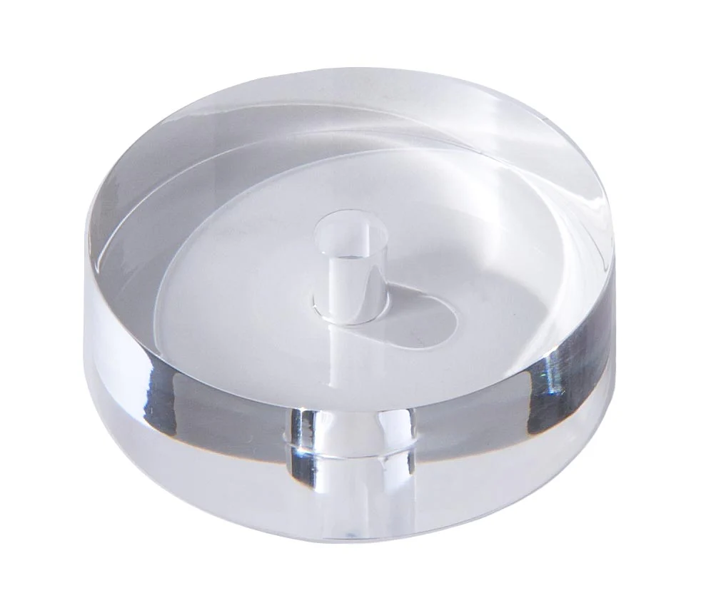 3" Dia. Flat Cylinder-Shaped Acrylic Lamp Break (10247)