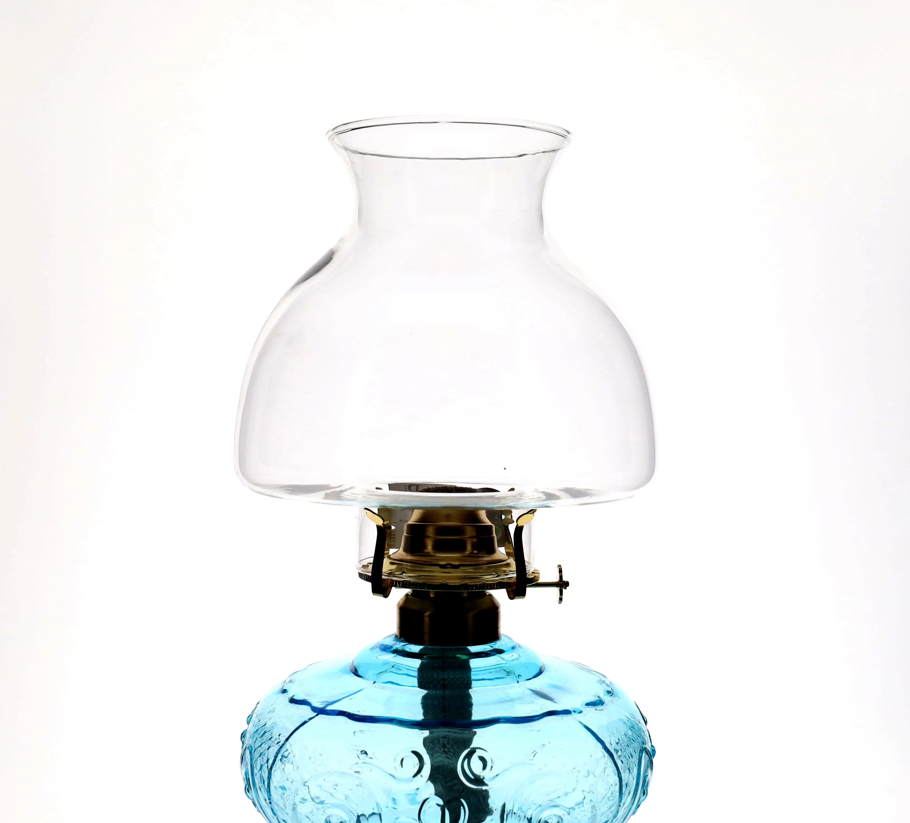 3" Fitter, 6-7/8" Tall Mushroom Style Clear Chimney Globe (57997) - Image 3