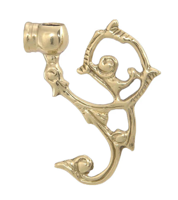 3" ht. X 2 1/2" Brass Armback, 1/8 Female X 1/8 Female (10962)