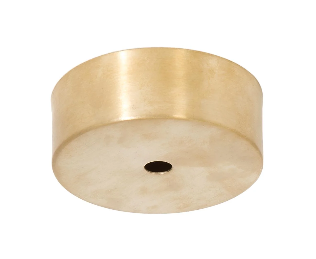 3 Inch Fitter Stamped Unfinished Brass Glass Holder, 1/8IP (10918U)