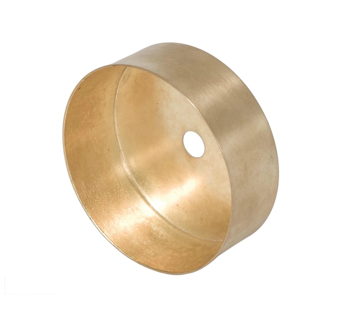 3 Inch Fitter Stamped Unfinished Brass Glass Holder, 1/8IP (10918U) - Image 2