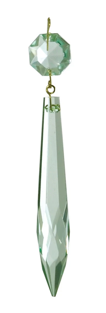 3" Light Green U-Drop Prism, ~4-1/4" overall length (55034G)