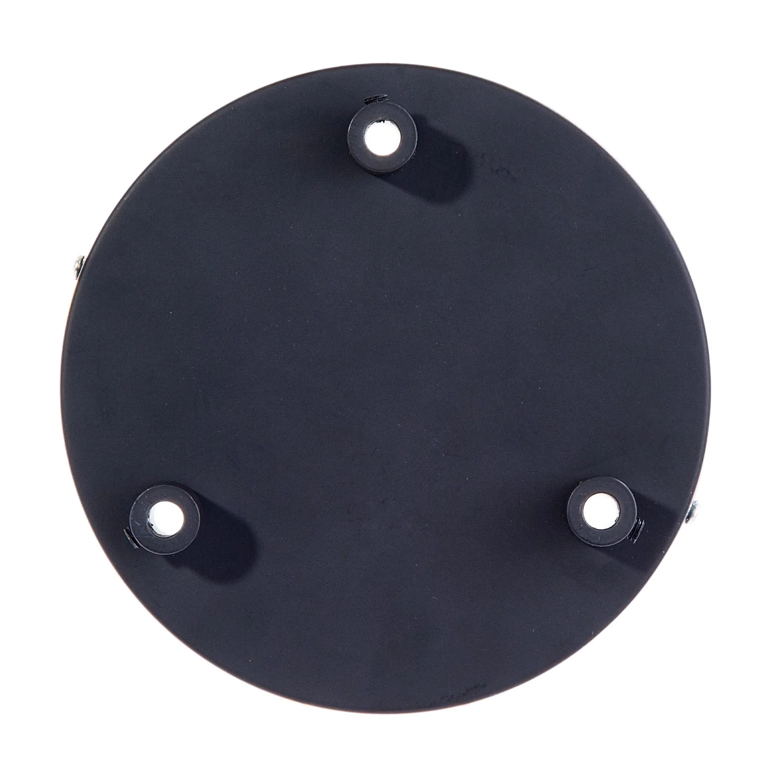 3-Port Lighting Fixture Canopy Kit w/Flat Black Finish, 6" dia. (11719BK) - Image 2