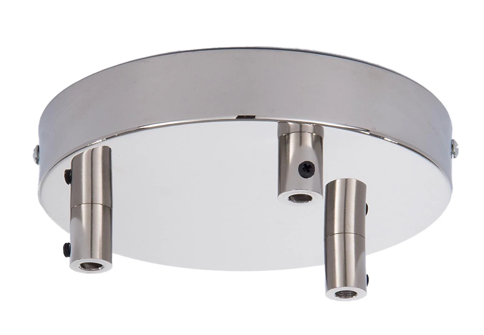 3-Port Lighting Canopy Canopy Kit with Nickel Plated Finish (11719N)