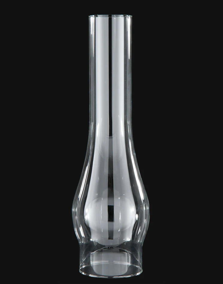 3" Fitter, 12" Tall Clear Chimney Globe (57954) - Image 2