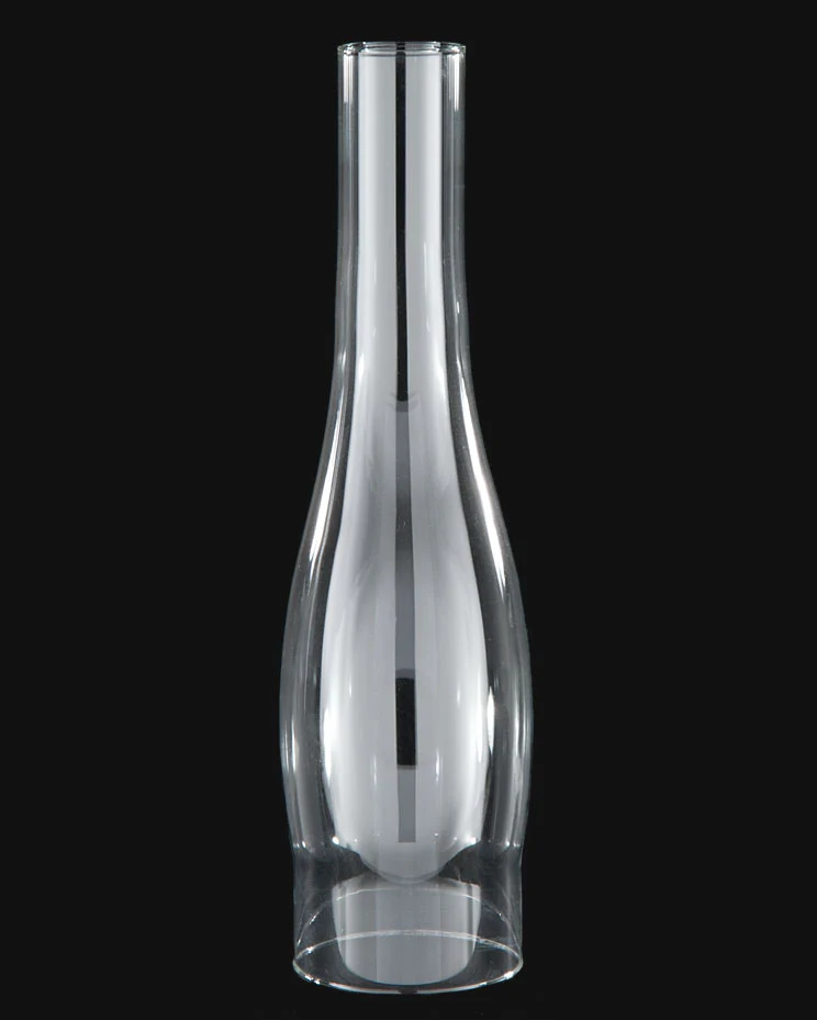 3" Fitter, 12" Tall Slimline Clear Chimney (57956)
