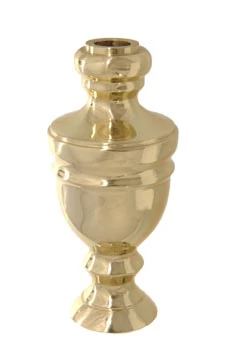4-1/2" Cast Brass Spindle, 1/8 IP Slip (10402)