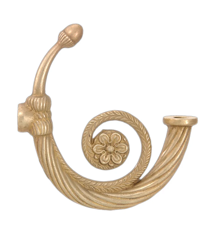 4 3/4" X 5 1/2" Cast Brass, Lamp or Fixture Arm (11941U)