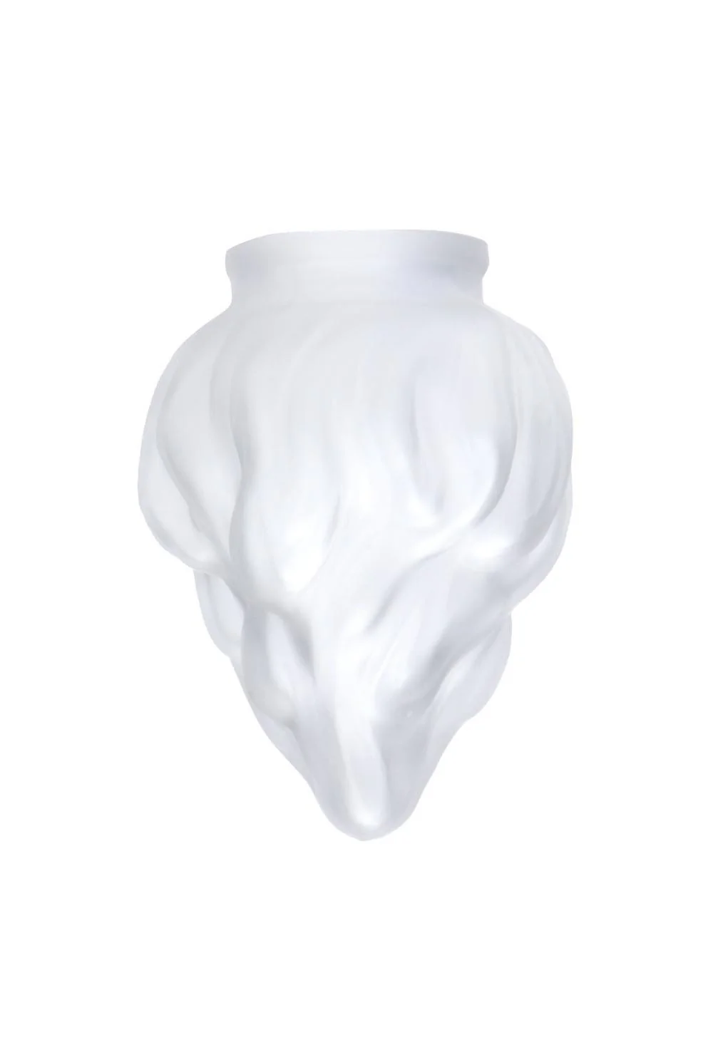 4 7/8" Flame Pendant Shade, 2-1/4 inch lip fitter (08823)