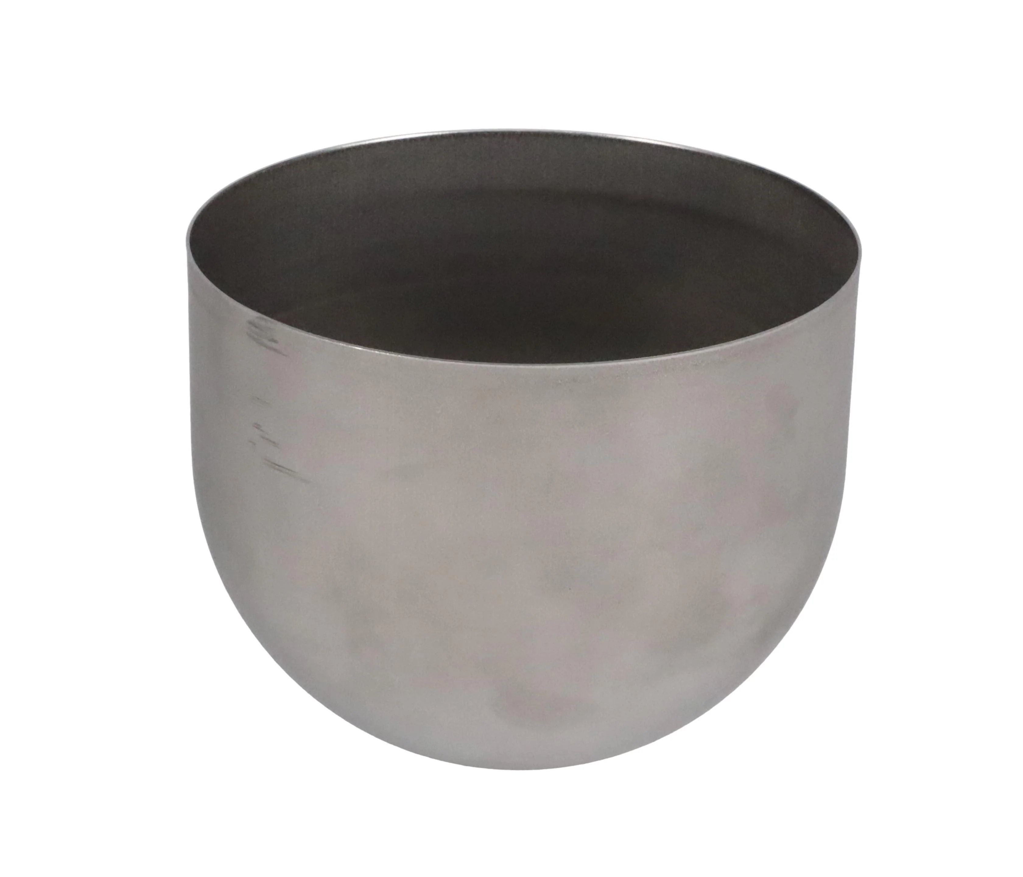 4-3/4" Diameter, Deep Ball Lamp Shade, Unfinished Steel (08354S) - Image 2