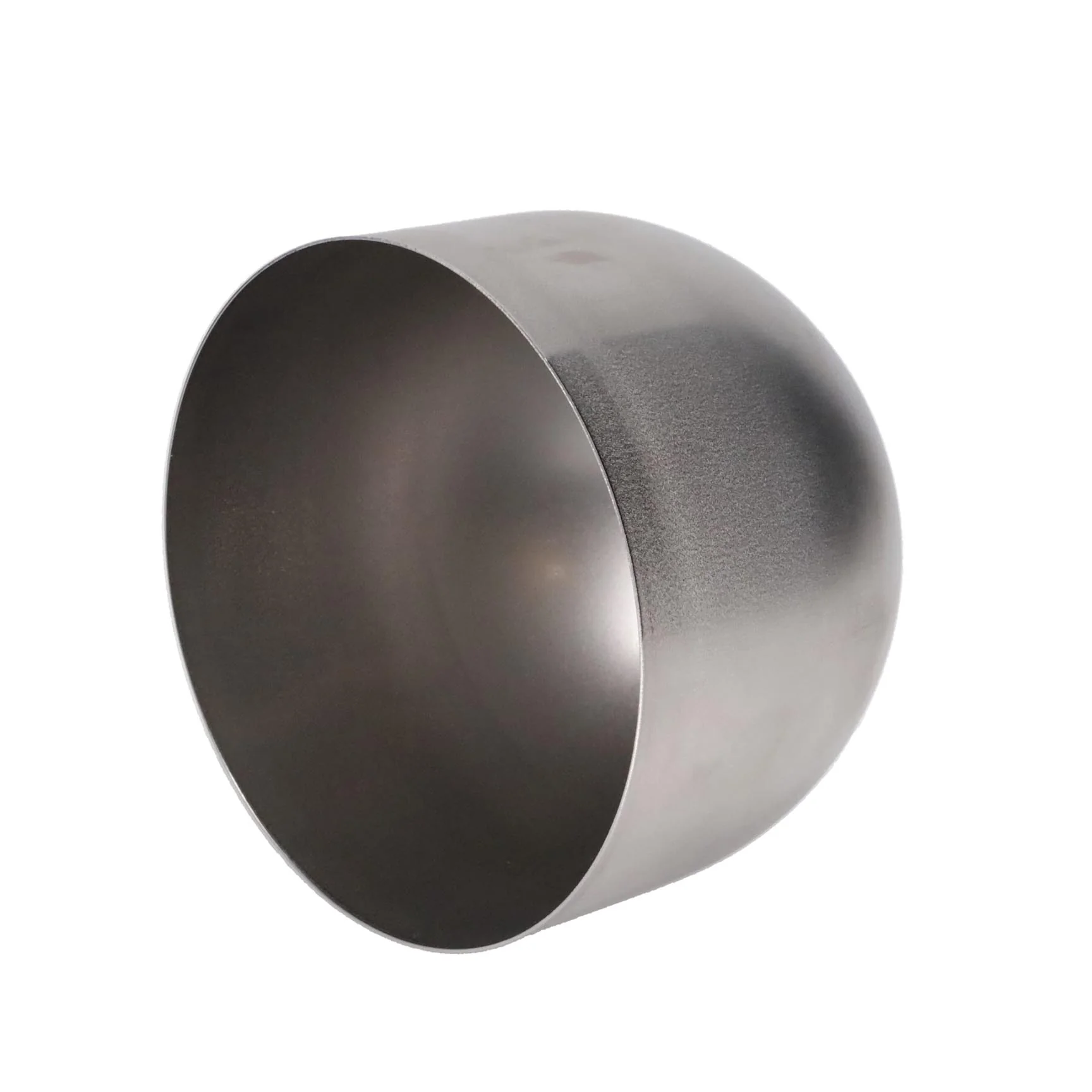 4-3/4" Diameter, Deep Ball Lamp Shade, Unfinished Steel (08354S) - Image 3