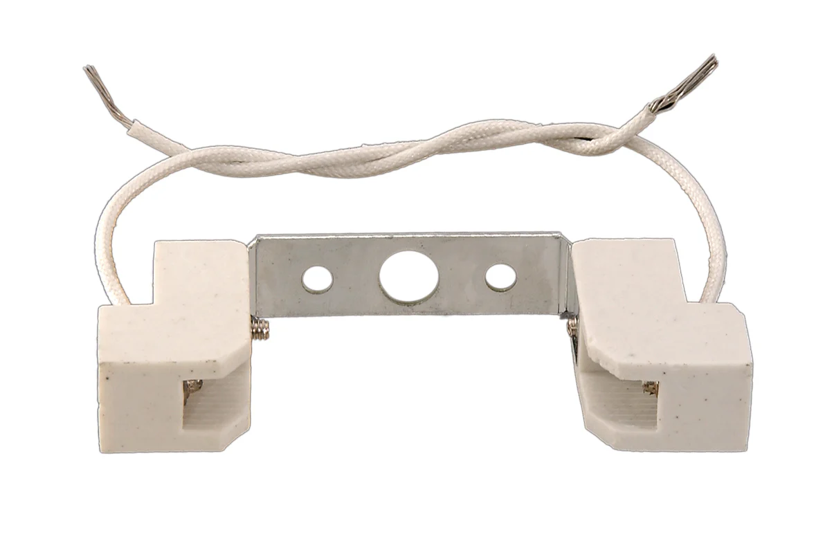 4" Double Ended Halogen Socket With Bracket (48360)