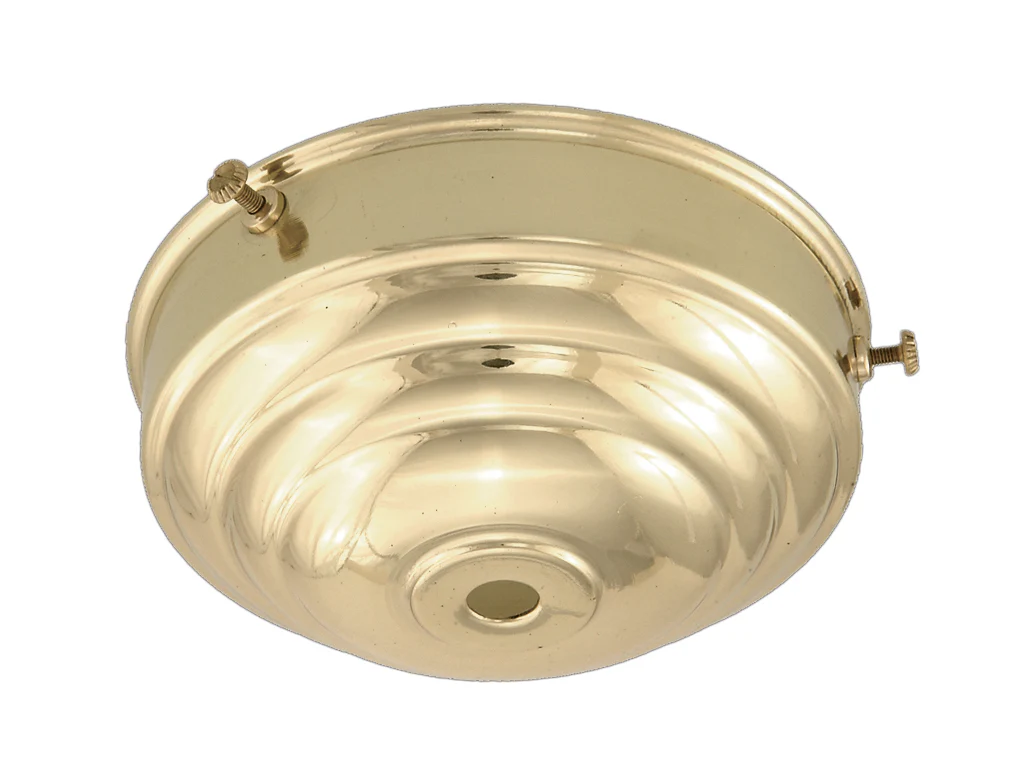 4" Fitter, Brass Deco Style Shade Holder (11589U)