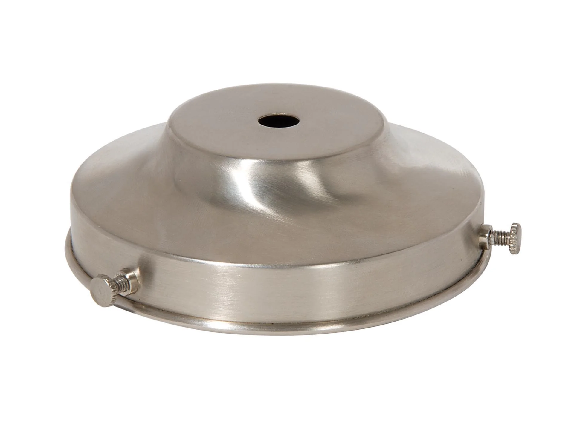4 Inch Fitter Satin Nickel Finish Brass Shade Holder, 1/8IP (10712SN)