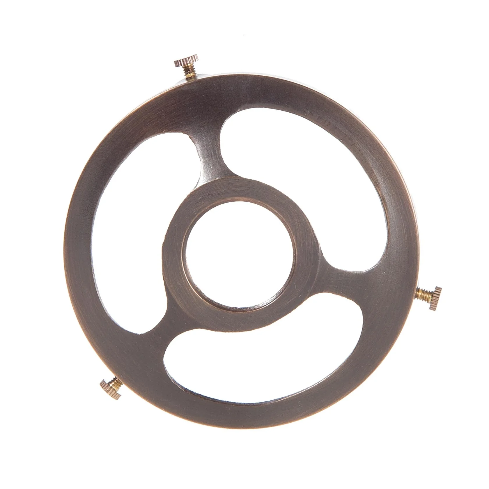 4 Inch Fitter Solid Cast Brass Universal UNO Gallery, Choice of Finish (10708A) - Image 2