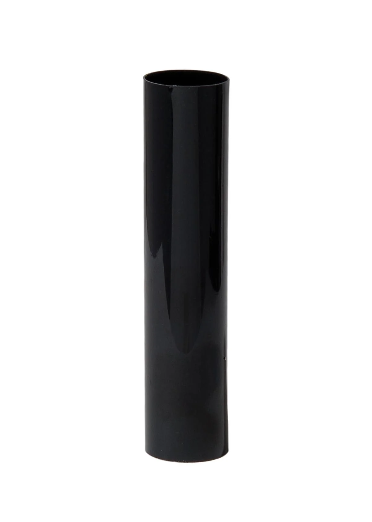 4 Inch Tall Black Plastic Candelabra Size Candle Cover (19927BK)
