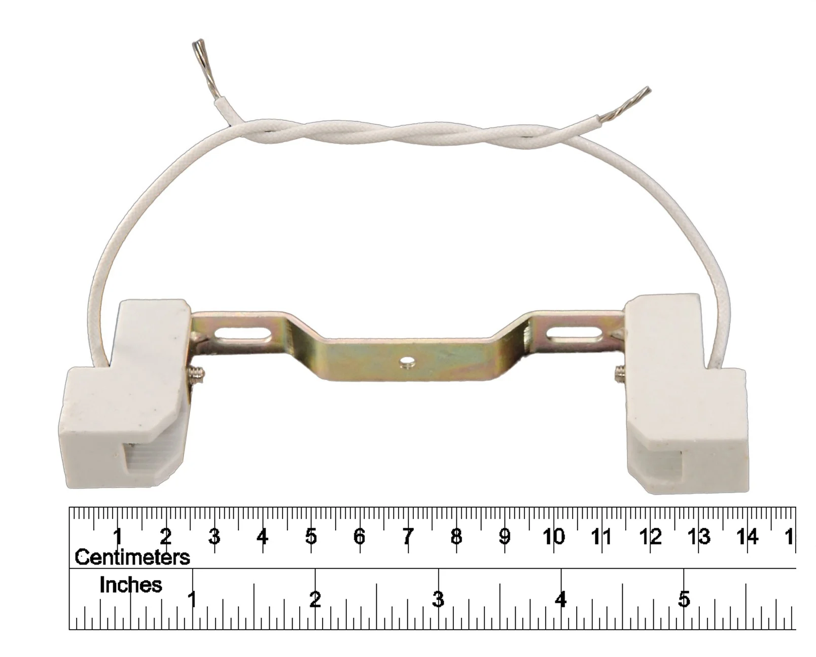 5-1/2" Double Ended Halogen Socket With Bracket (48361) - Image 4