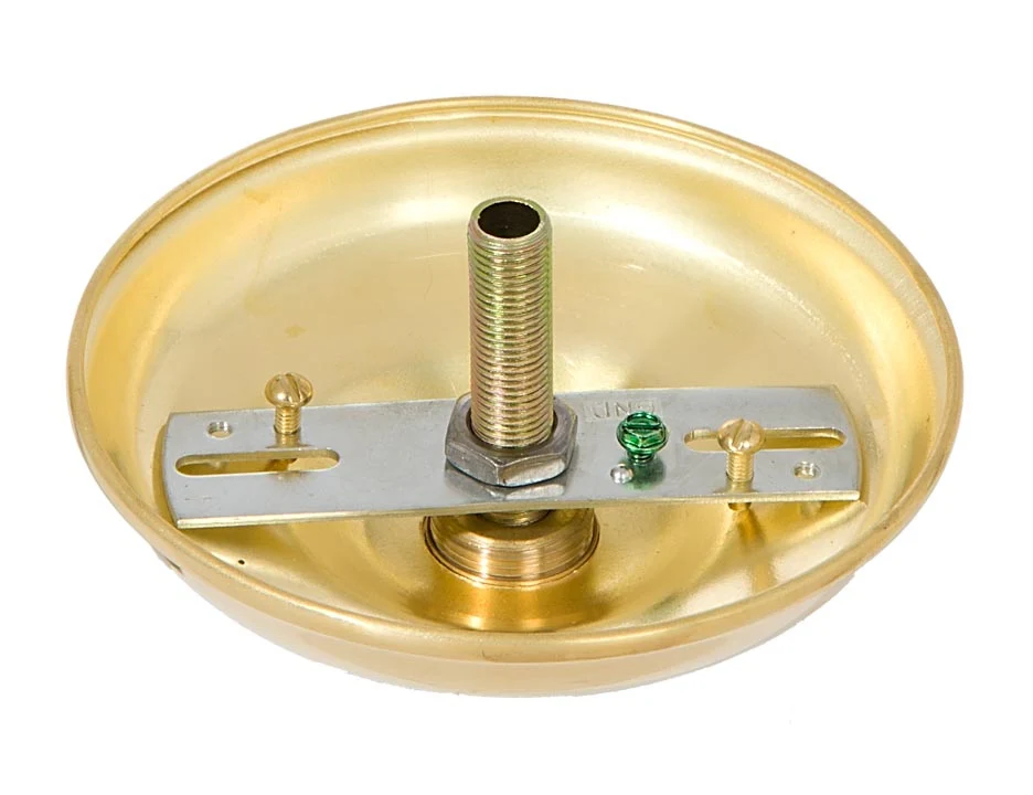 5-1/2" Diam Solid Brass Round Canopy Only or Kit (10803U) - Image 4