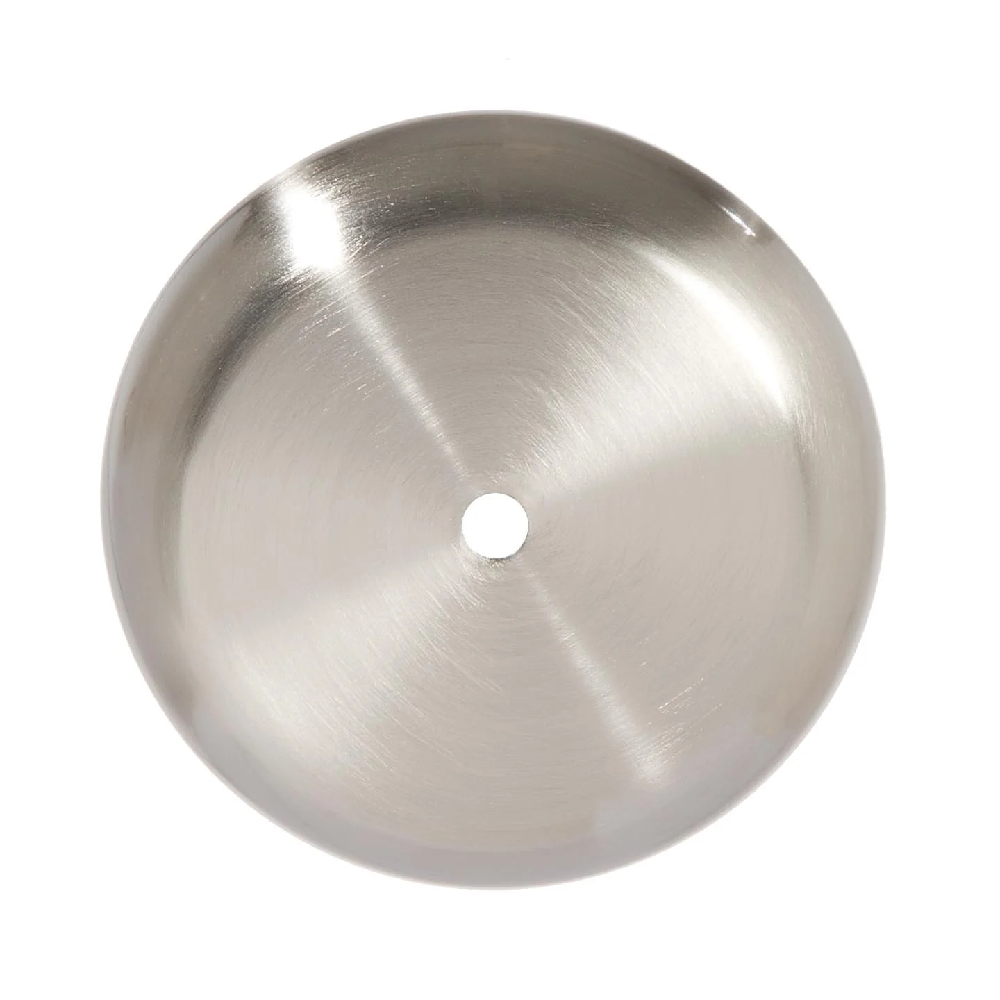 5-1/8 Inch Diameter Satin Nickel Finish Steel Ceiling Canopy, 1/8IP Slip (11811SN) - Image 2