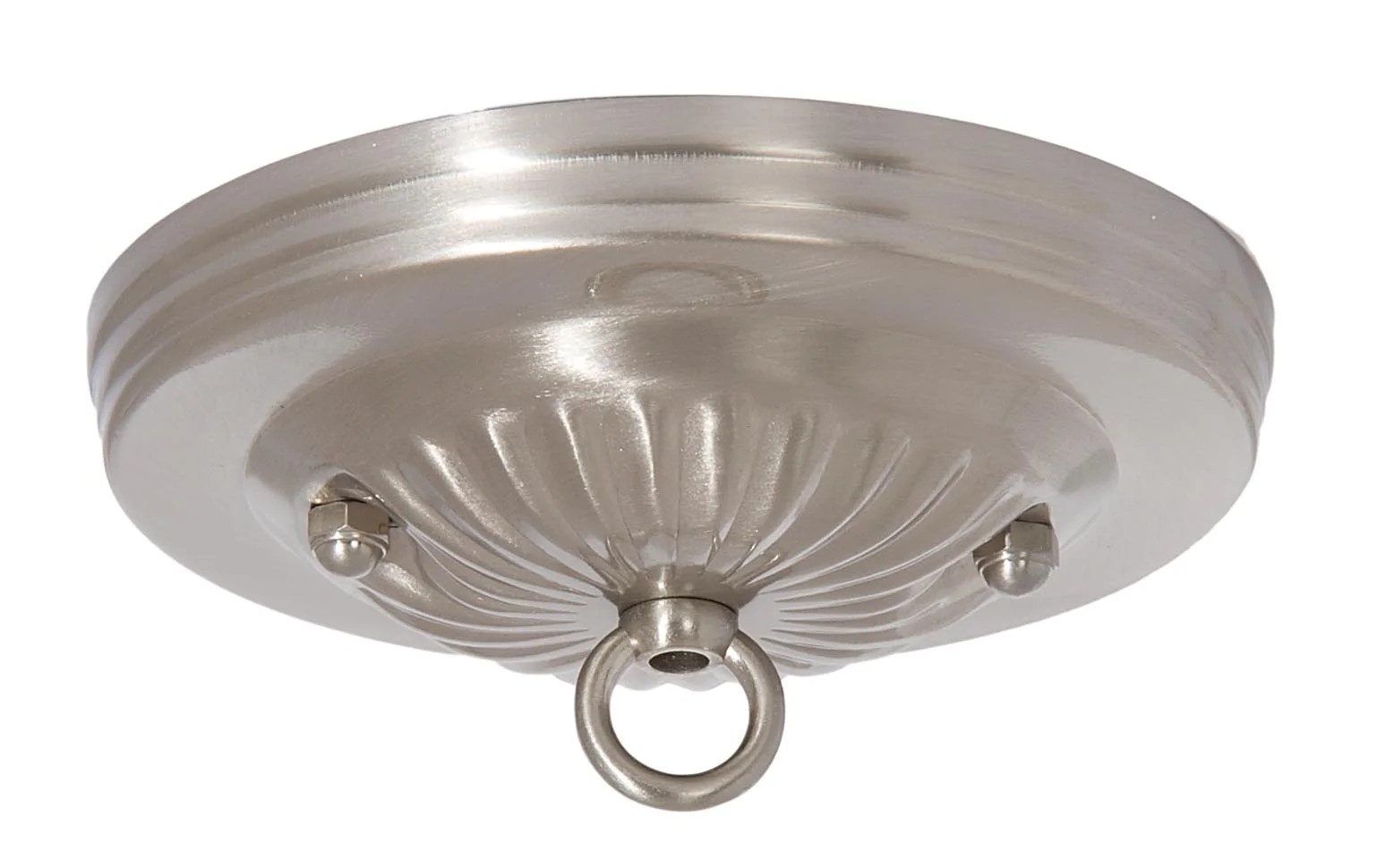 5-1/4" Dia. Satin Nickel Steel Canopy Kit (10801SN)
