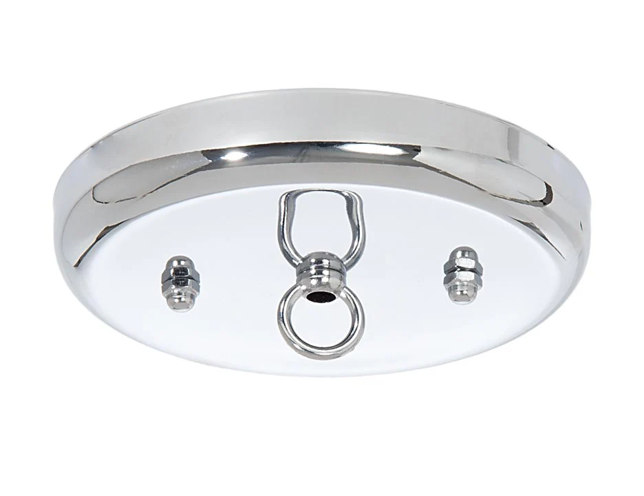5 1/4 Inch Steel Canopy Kit with Nickel Finish (11879N)
