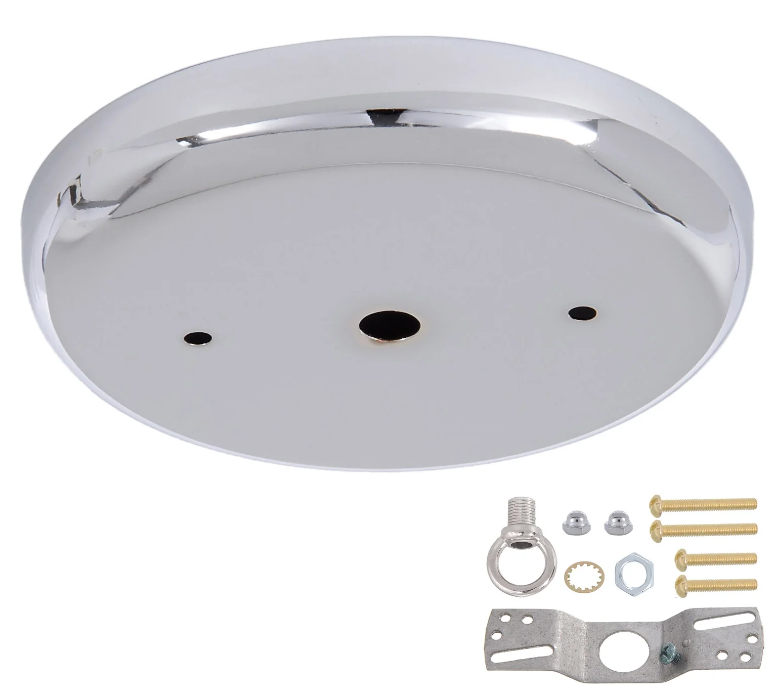 5 1/4 Inch Steel Canopy Kit with Nickel Finish (11879N) - Image 2