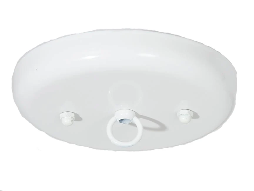 5 1/4 Inch Steel Canopy Kit with White Finish (11879W)