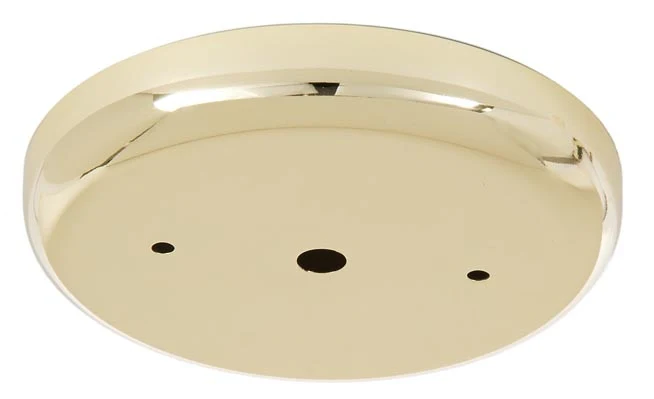 Brass Plated, 5 1/4 Inch Steel Ceiling Canopy (11775)