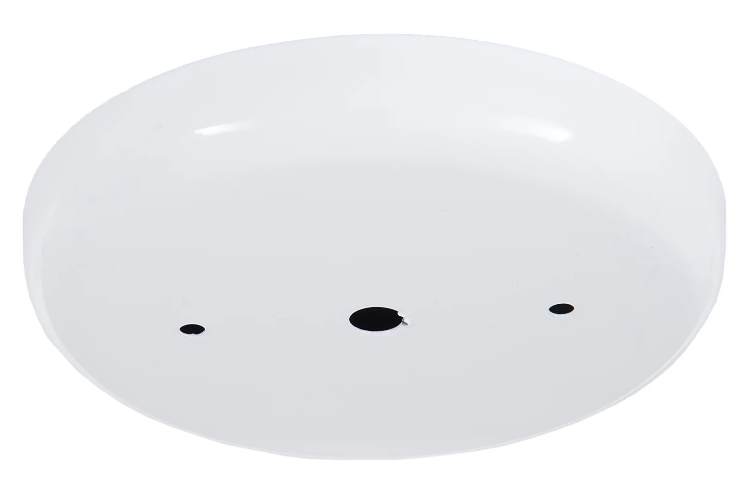 5 1/4 Inch Steel Ceiling Canopy with White Finish (11775W)