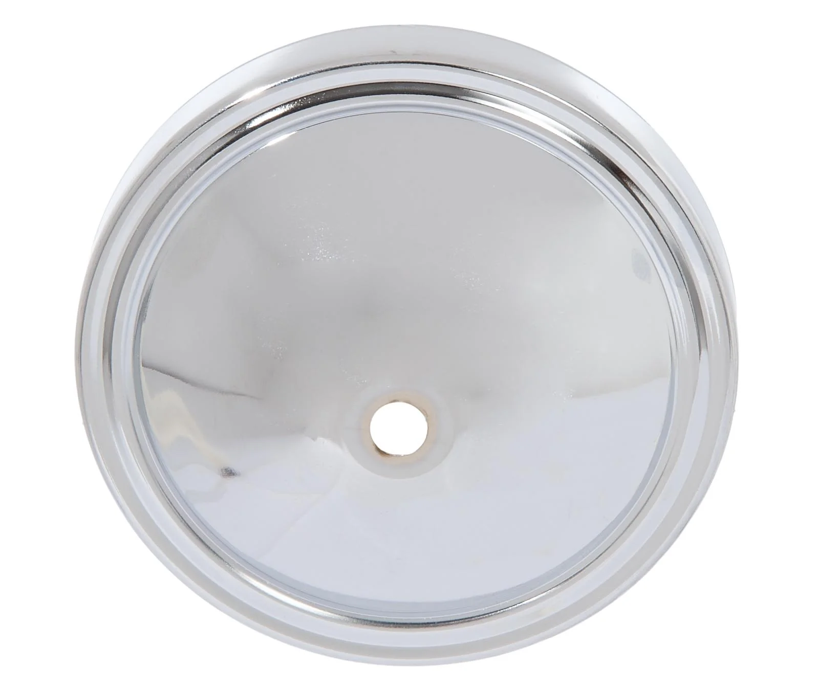 5" Dia. Steel Canopy, 1/8IP Slip, Chrome Plated (11758CH) - Image 2