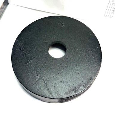 5 Inch Diameter Satin Black Cast Iron Canopy, No Bar Holes (11767BK) - Image 2