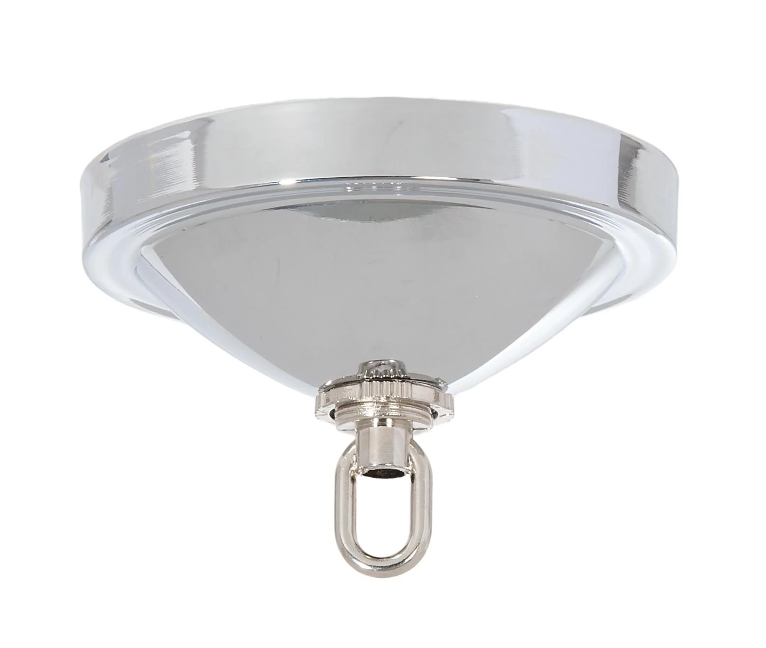 5 Inch Diameter Steel Chrome Plated Canopy with Hardware Kit (11755CHK)