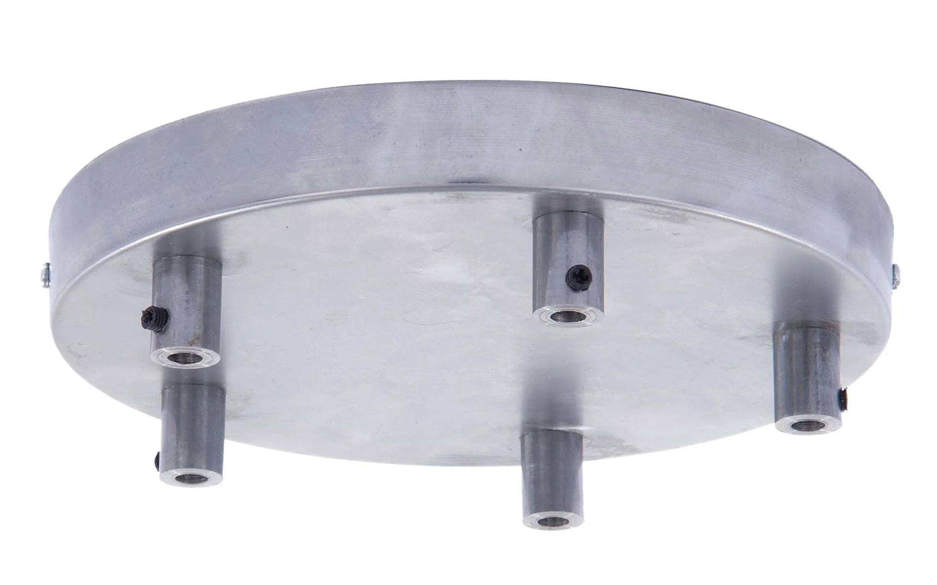 5-Port Lighting Fixture Canopy Kit in Unfinished Steel (11721U)