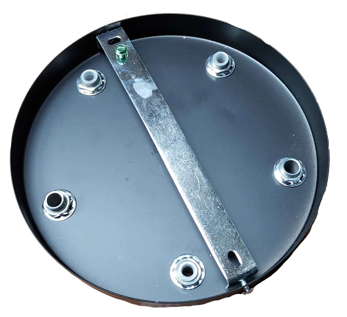 5-Port Lighting Fixture Canopy Kit with Flat Black Finish (11721BK) - Image 2