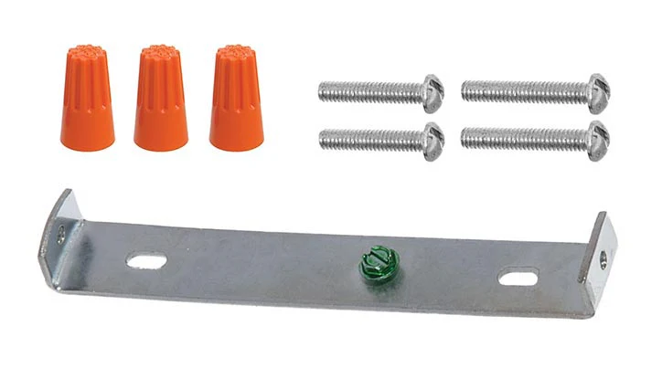 5-Port Lighting Fixture Canopy Kit with Flat Black Finish (11721BK) - Image 3