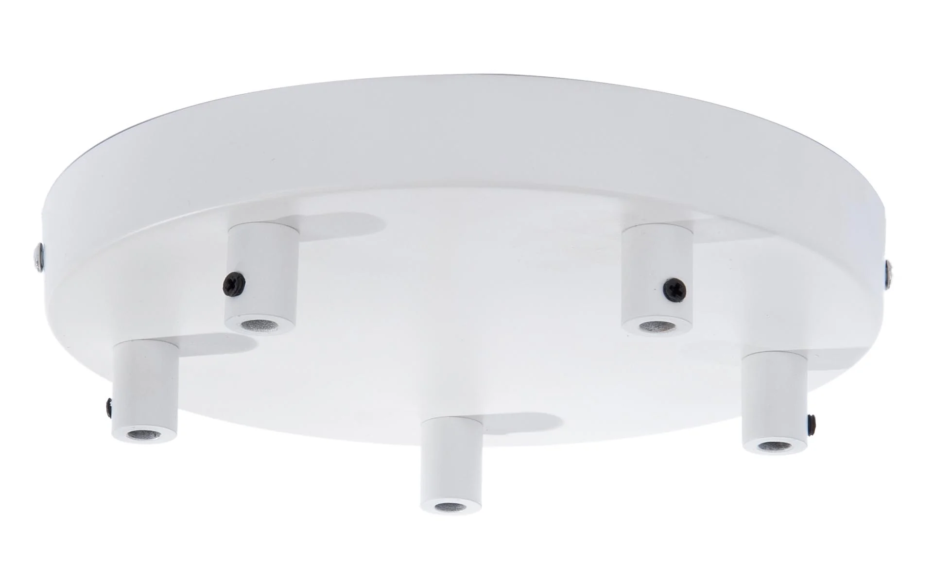 5-Port Lighting Fixture Canopy Kit with White Finish (11721W)