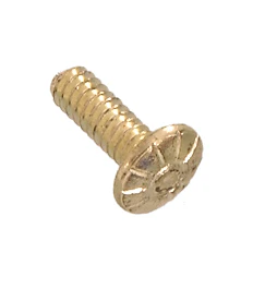 6-32 thread, Rosette Head Thumb Screw, 3/8" thread length (20909)