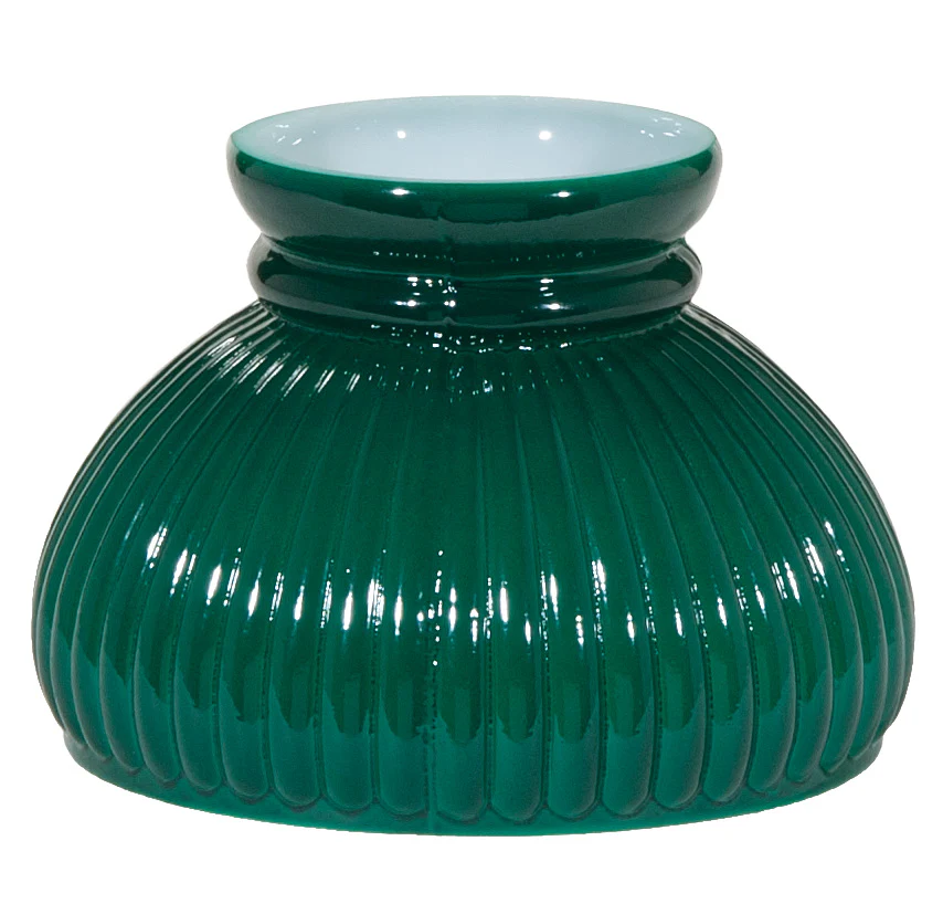 Dark Green Rib Student Shade, 6 inch fitter (00221)