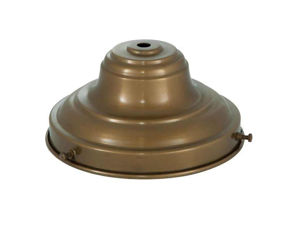 6" Fitter, Antique Brass Shade Holder (10766B)
