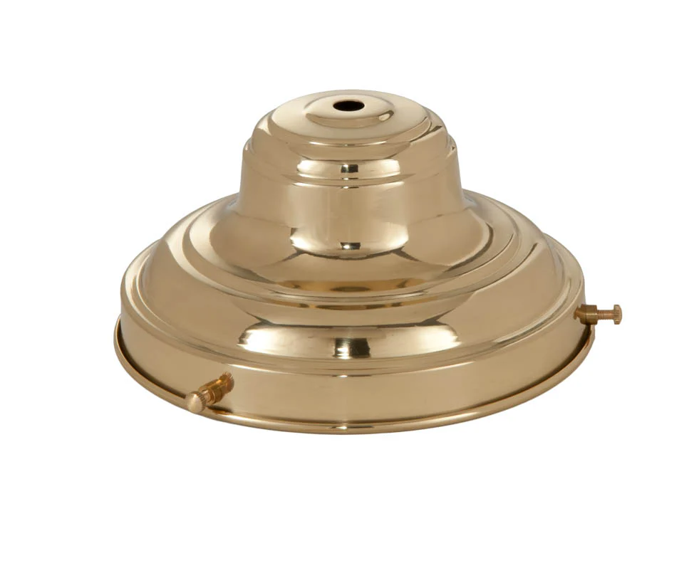6" Fitter, Polished Brass Shade Holder (10766)