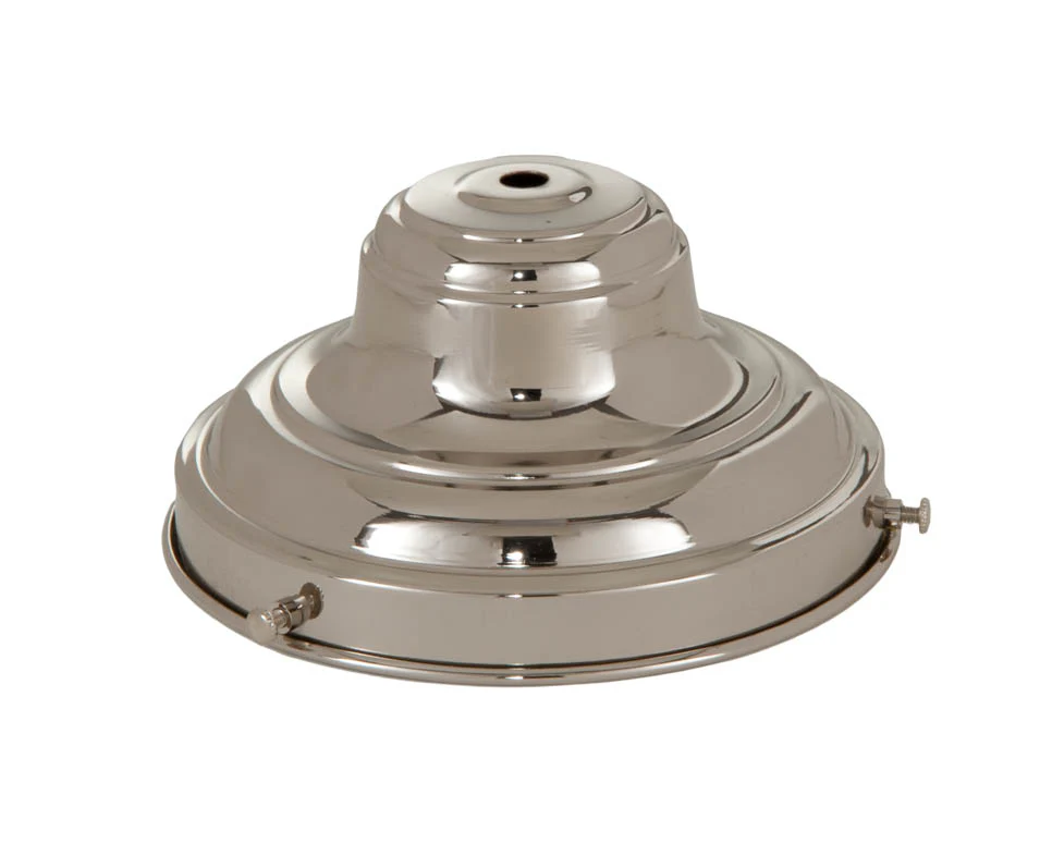 6 Inch Nickel Shade Holder (10766N)